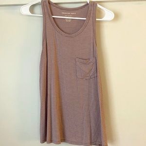 American Eagle Striped Tank